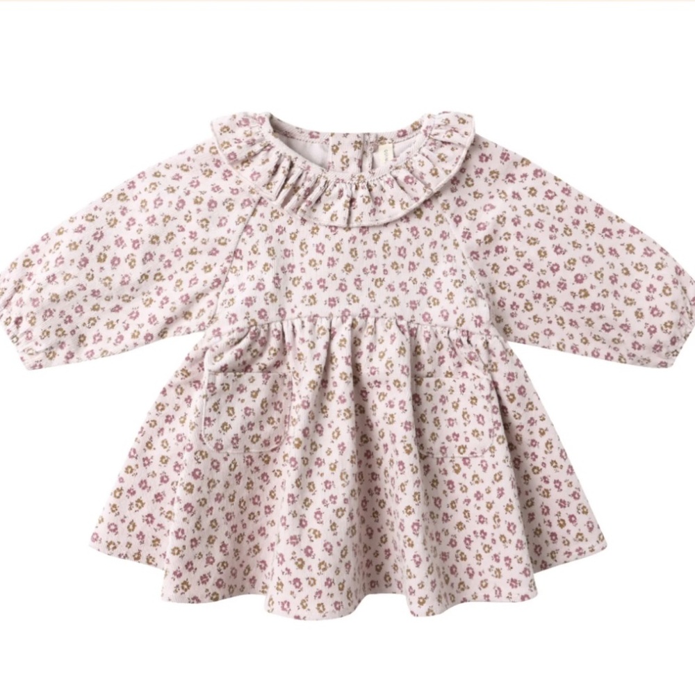 Quincy Mae Floral Dress - 12-18m